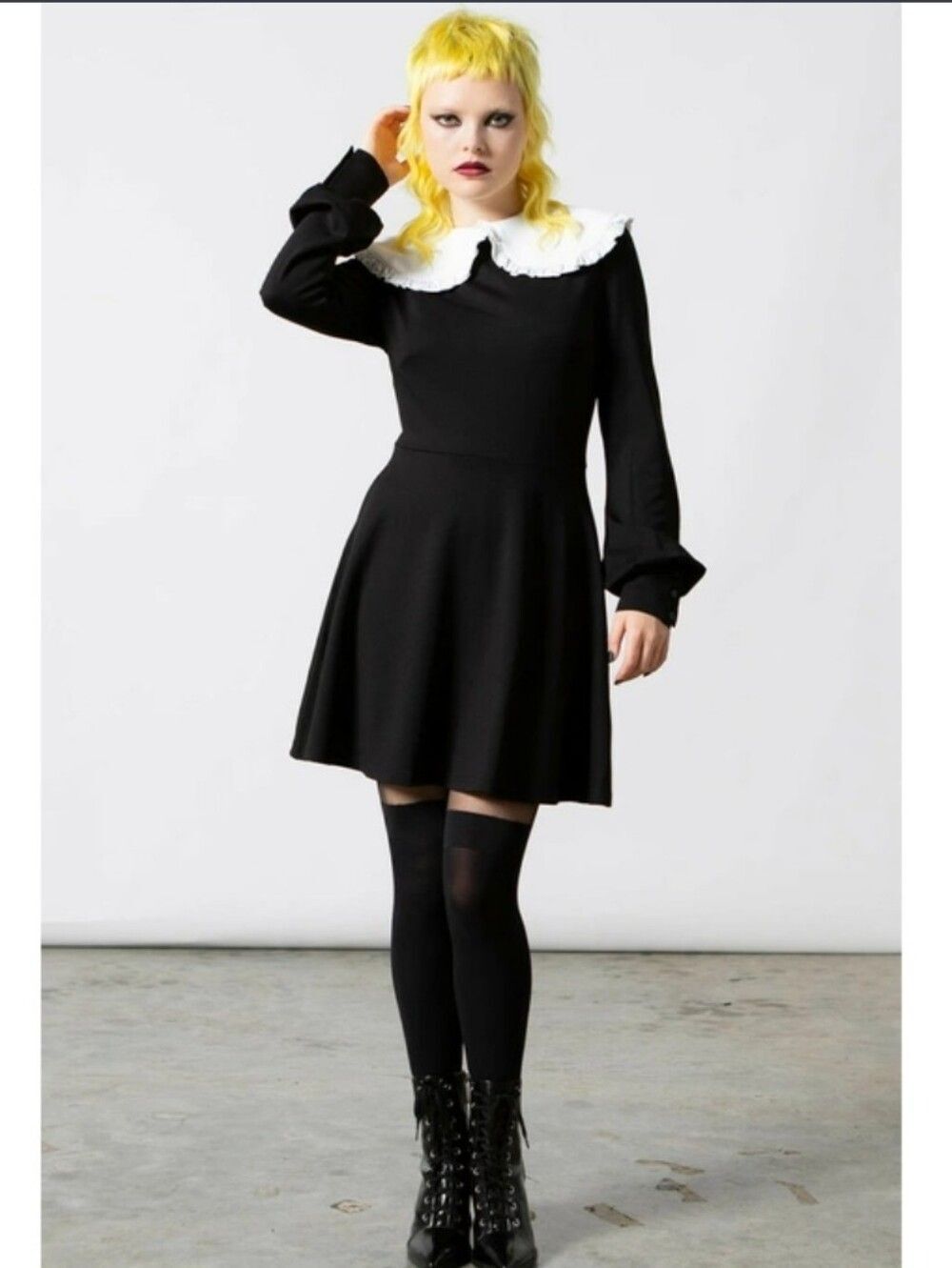 Killstar Nwt Mystra collar dress Size Medium
